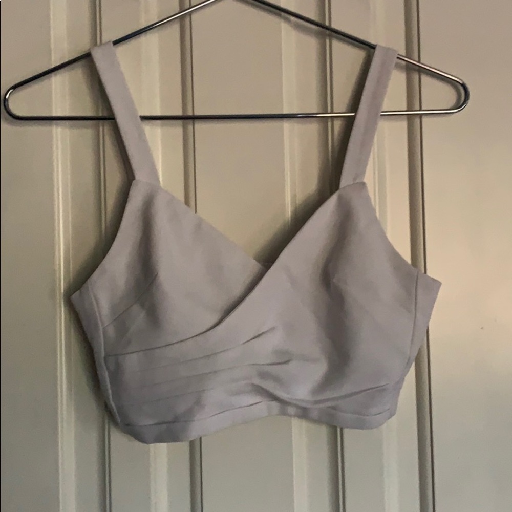 Aritzia Babaton white blouse material tank XS